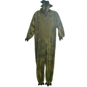 Dress Up America T-Rex Dinosaur Onesie Costume Size Child large unisex